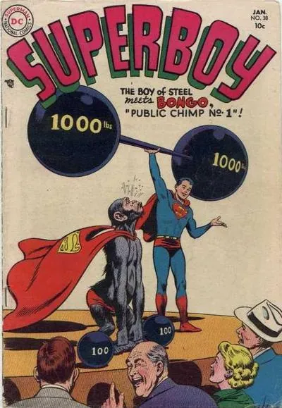 Cover of Superboy #38