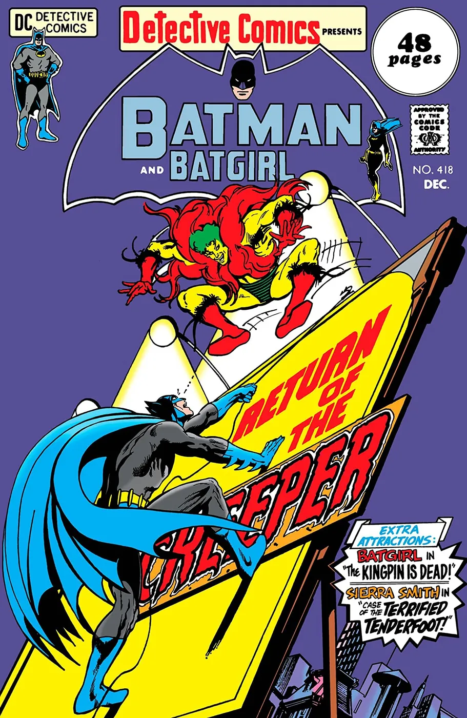 Cover of Detective Comics #418