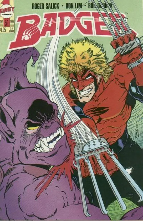 Cover of The Badger #51