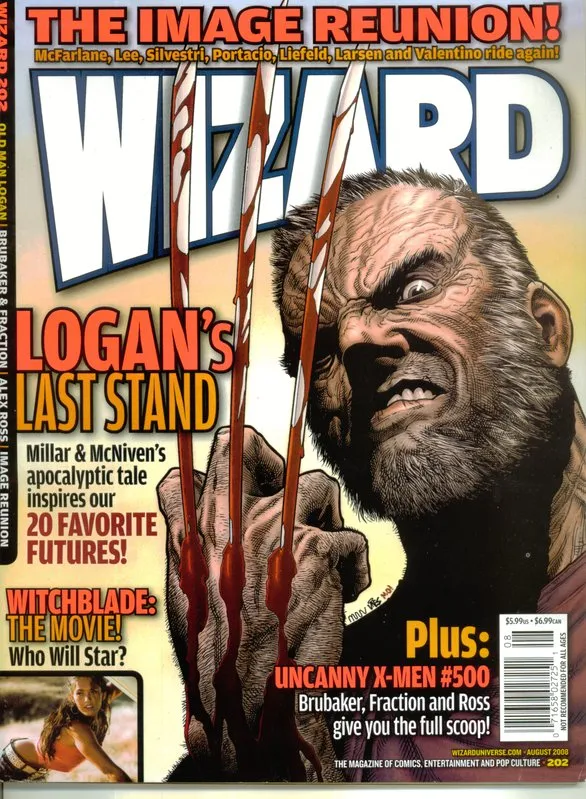 Cover of Wizard: The Comics Magazine #202