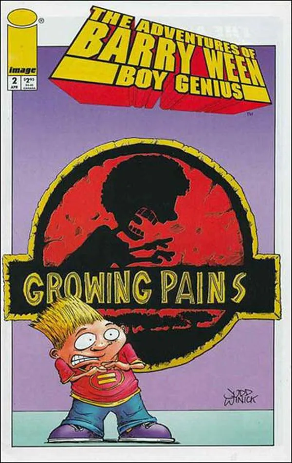 Cover of The Adventures of Barry Ween, Boy Genius #2