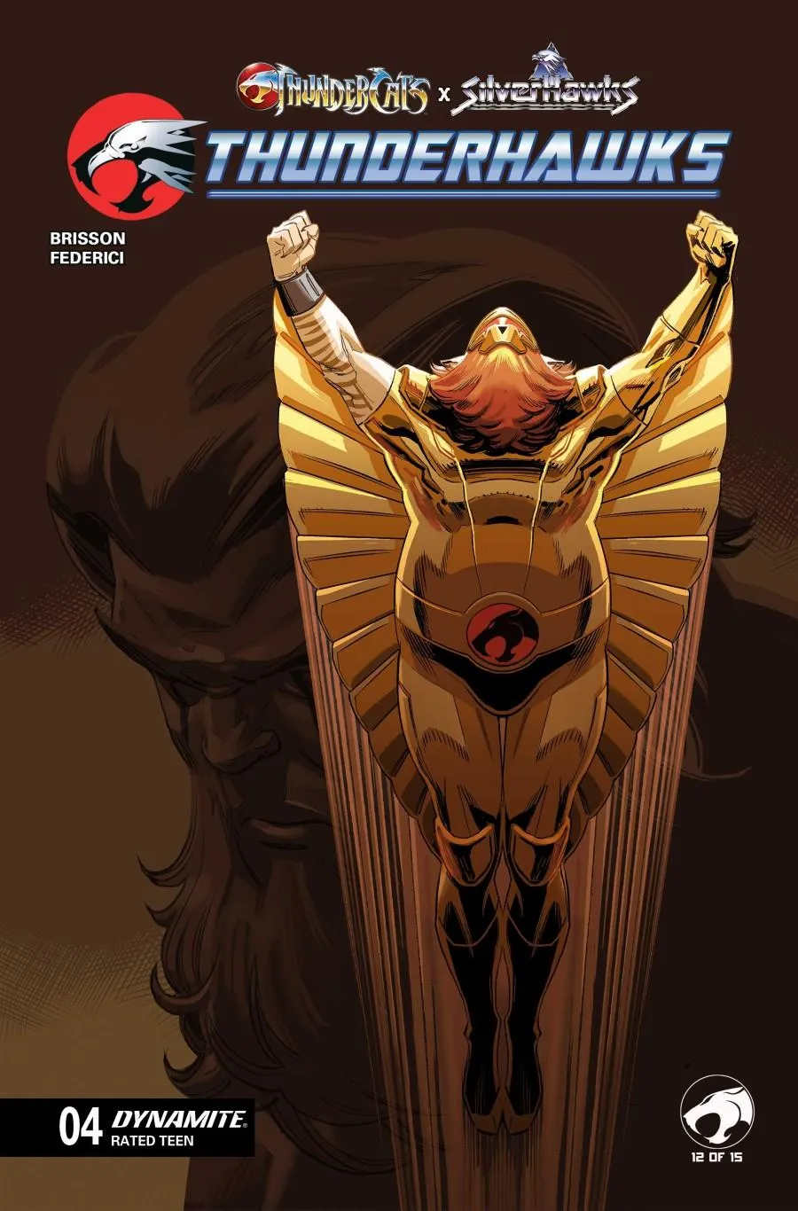 Cover of ThunderCats x SilverHawks: ThunderHawks #4