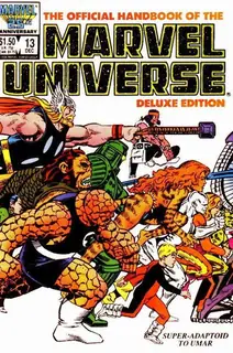 Cover of The Official Handbook of the Marvel Universe #13