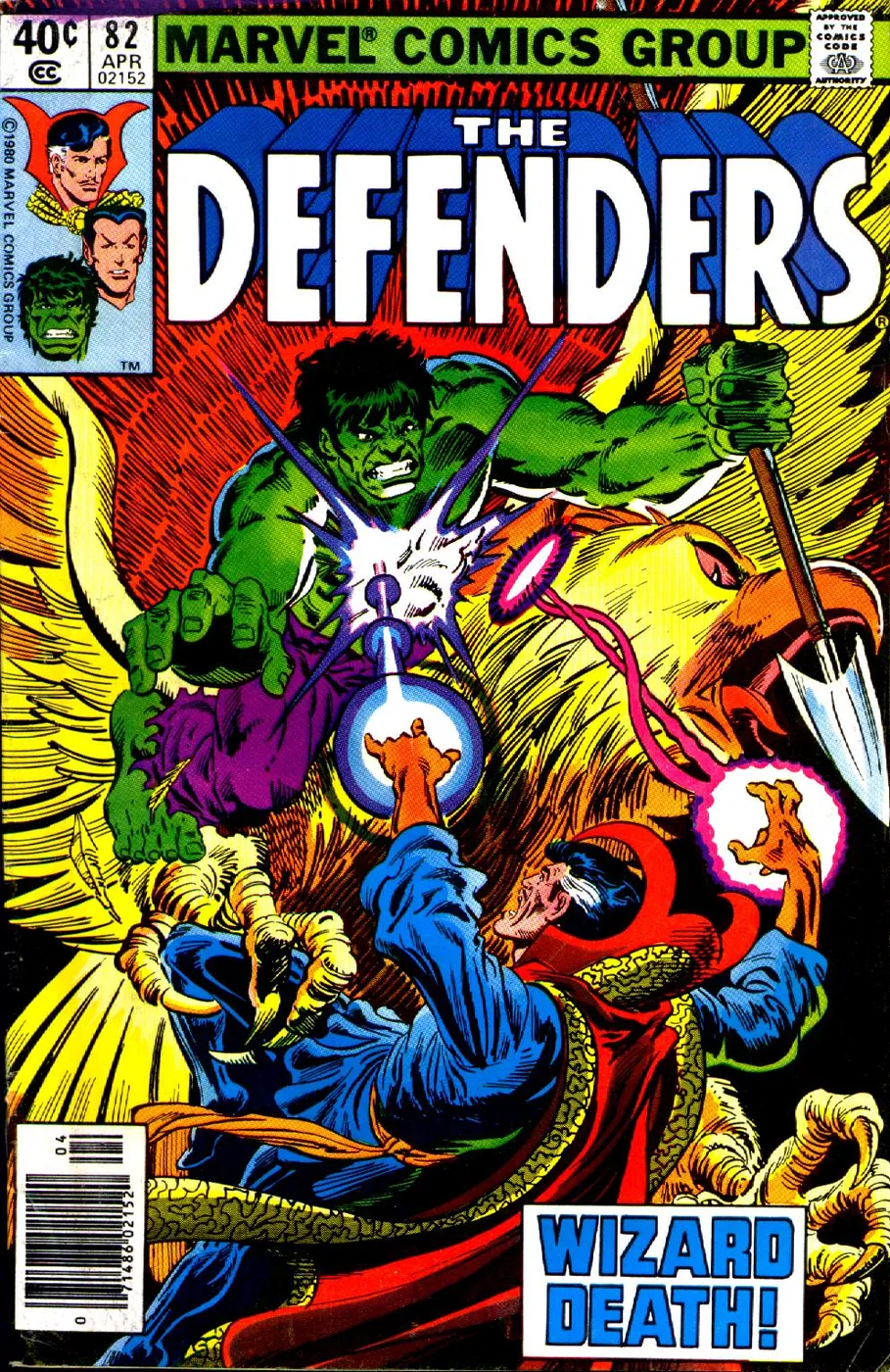 Cover of The Defenders #82