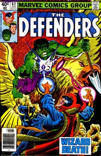 Cover of The Defenders #82