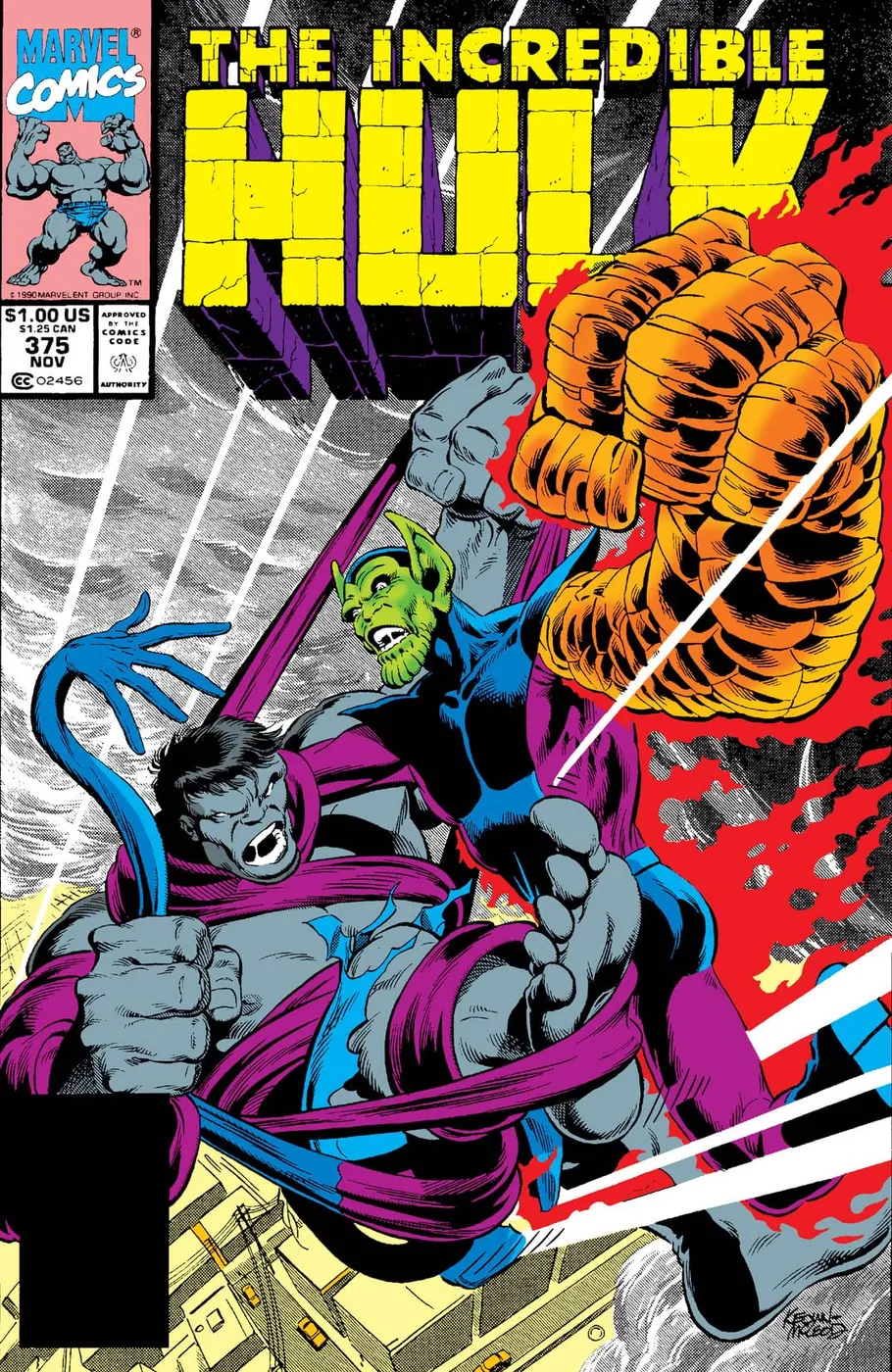 Cover of The Incredible Hulk #375