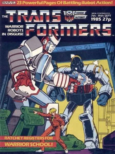 Cover of The Transformers #1
