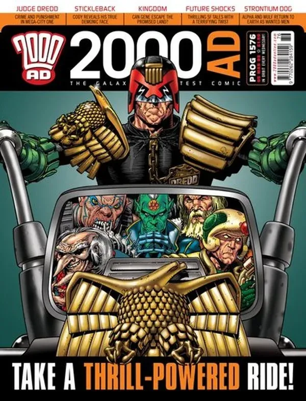 Cover of 2000 AD #1576