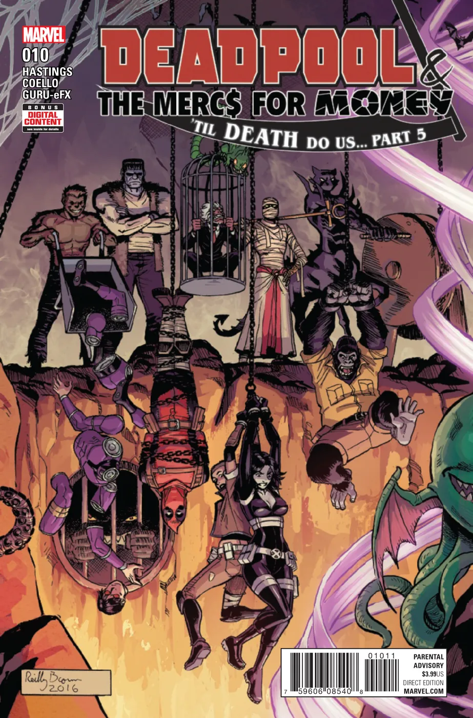 Cover of Deadpool & the Mercs for Money #10