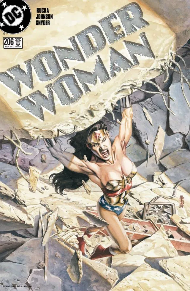Cover of Wonder Woman #206