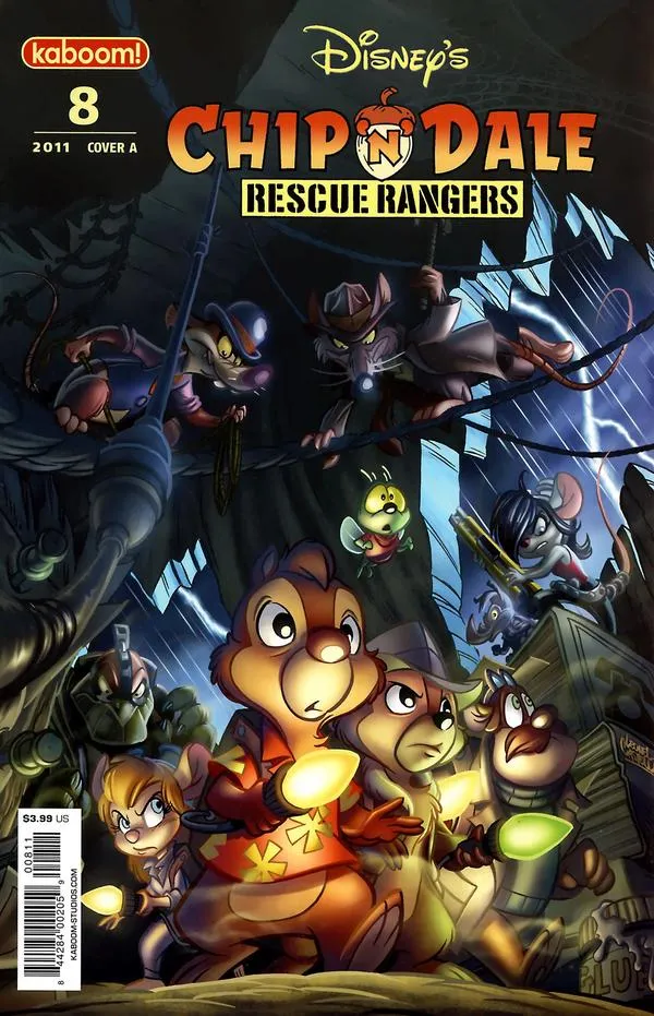 Cover of Chip 'n' Dale Rescue Rangers #8