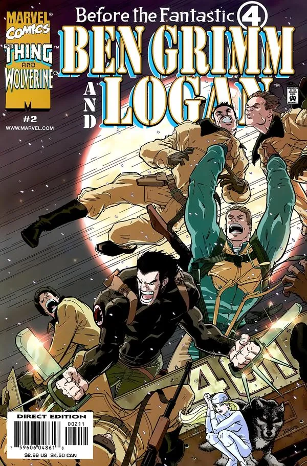 Cover of Before the Fantastic Four: Ben Grimm and Logan #2