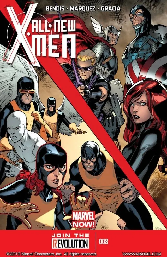 Cover of All-New X-Men #8
