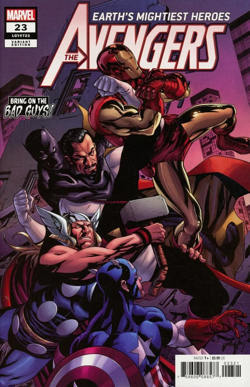 Cover of Avengers #23 (723)