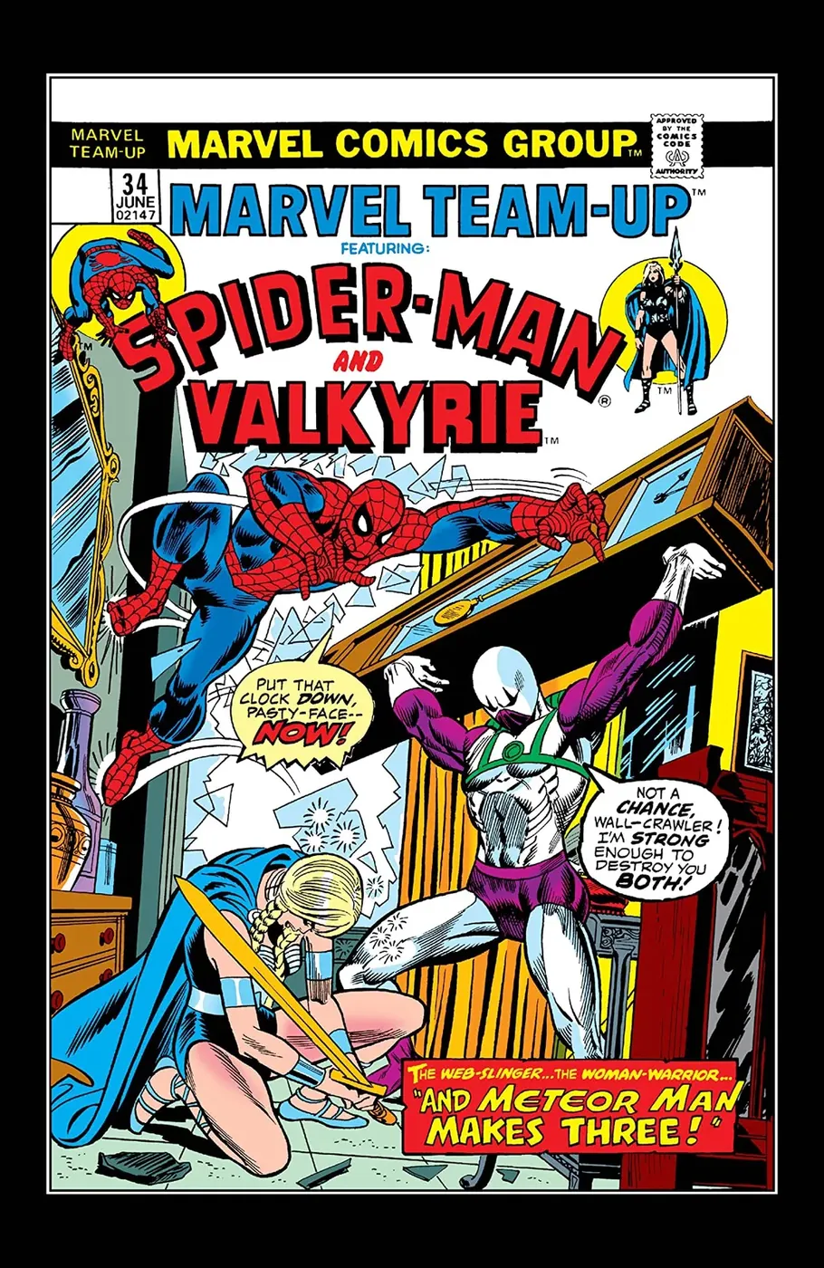 Cover of Marvel Team-Up #34