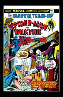 Cover of Marvel Team-Up #34