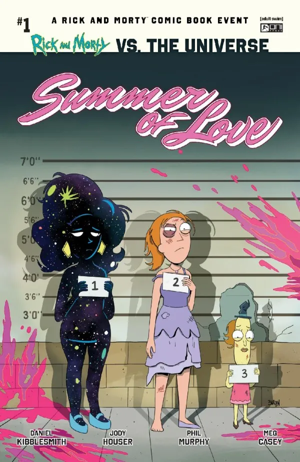Cover of Rick and Morty vs. the Universe: Summer of Love #1