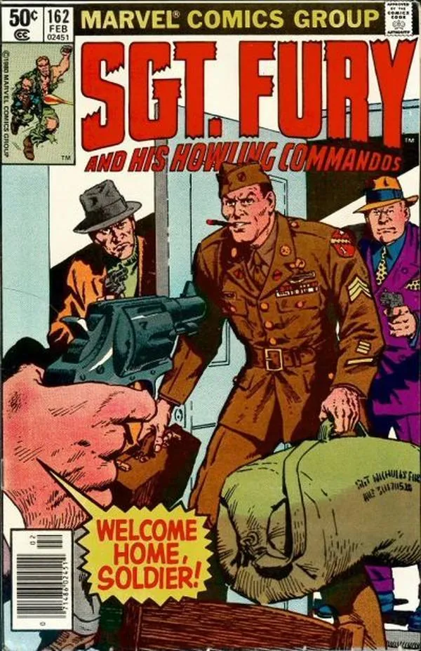 Cover of Sgt. Fury and His Howling Commandos #162
