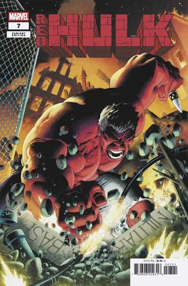 Cover of Red Hulk #7