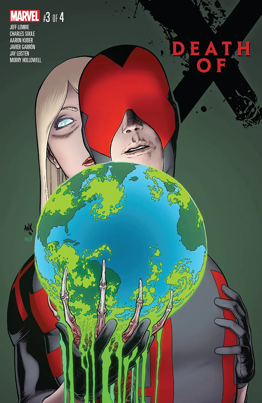 Cover of Death of X #3
