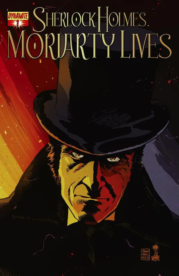Cover of Sherlock Holmes: Moriarty Lives #1