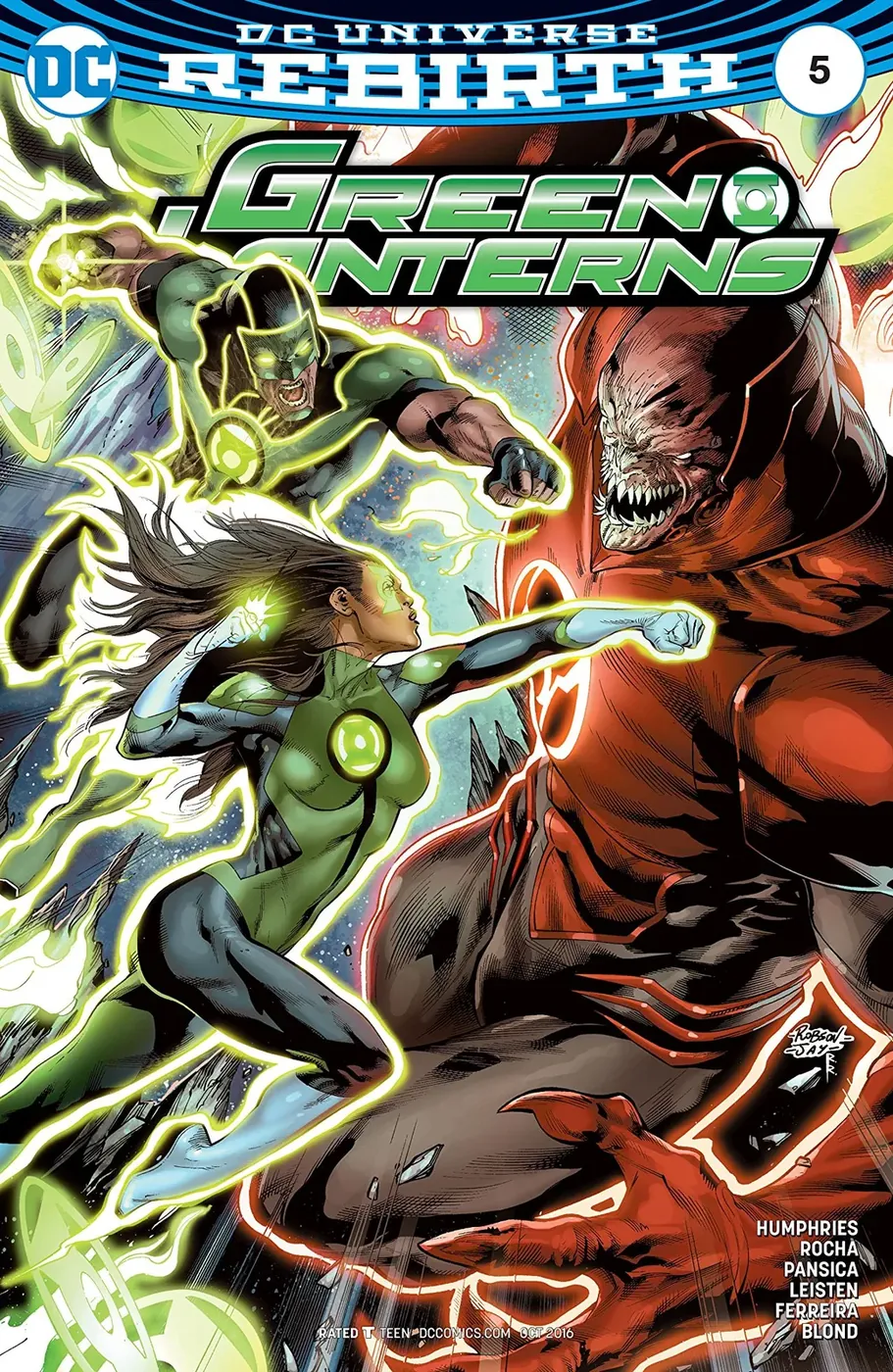 Cover of Green Lanterns #5