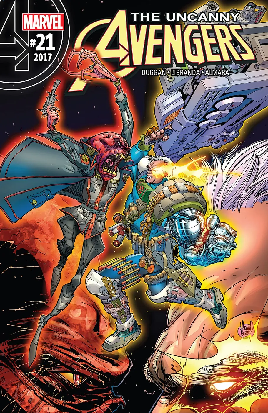 Cover of Uncanny Avengers #21