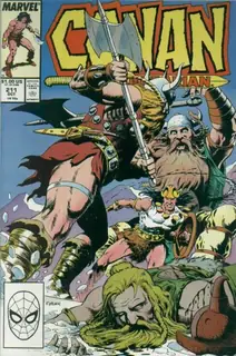 Cover of Conan the Barbarian #211