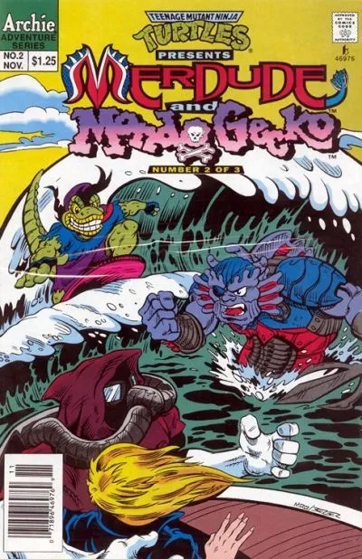 Cover of Teenage Mutant Ninja Turtles Presents: Merdude #2