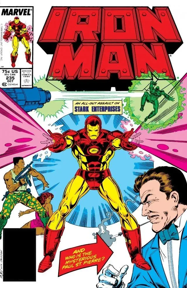 Cover of Iron Man #235