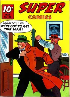 Cover of Super Comics #36