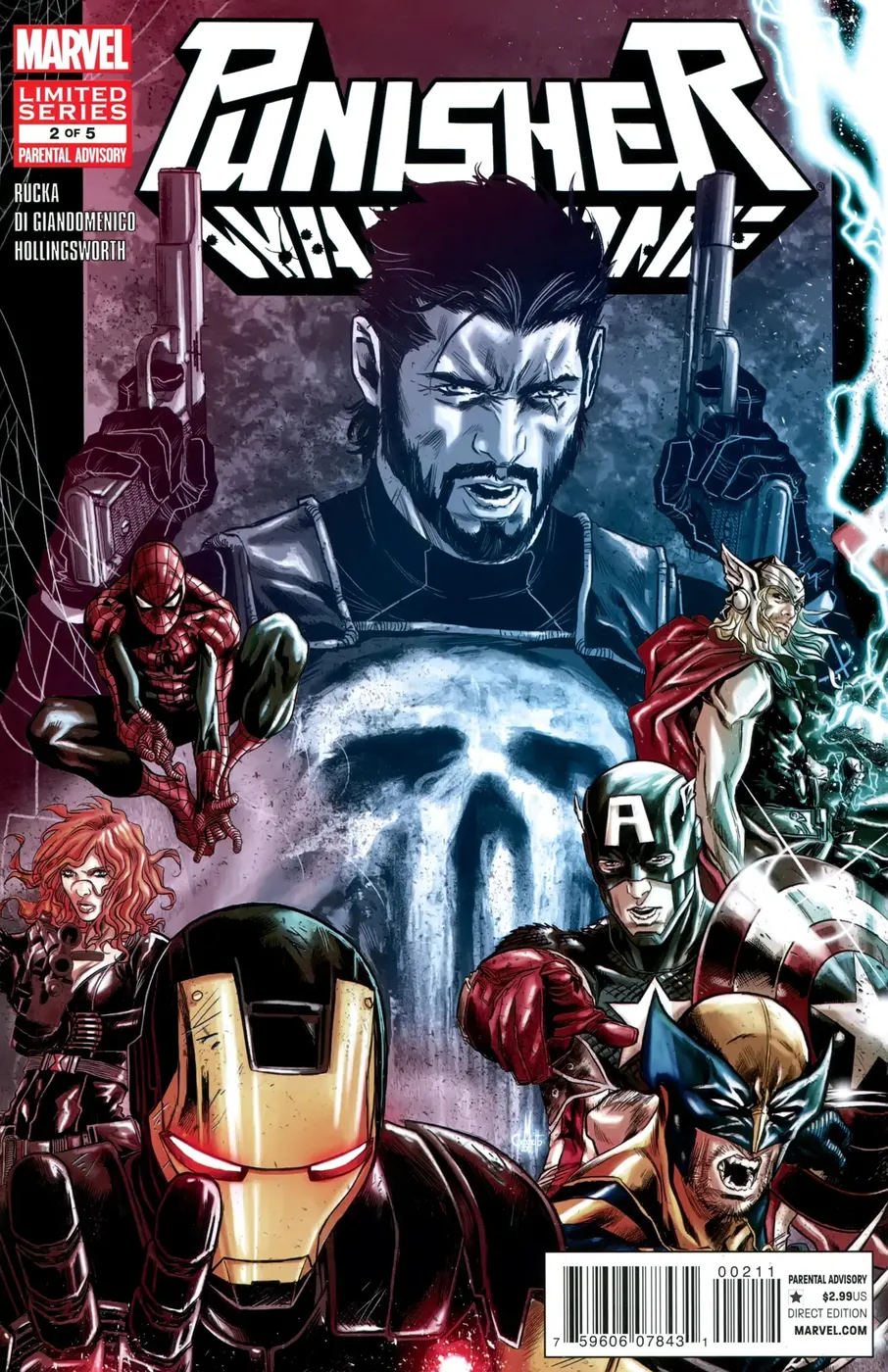 Cover of Punisher: War Zone #2