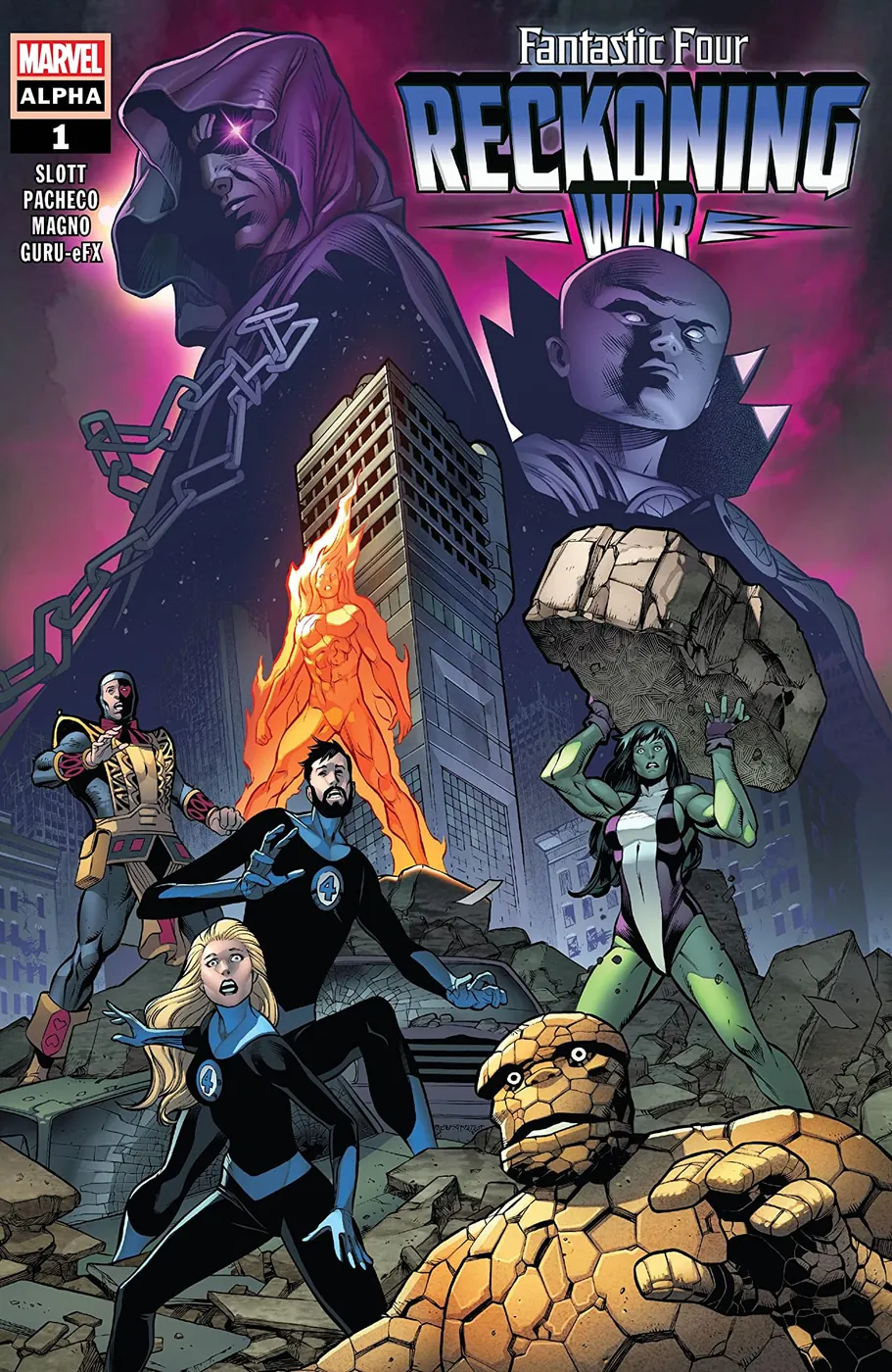Cover of Fantastic Four: Reckoning War Alpha #1