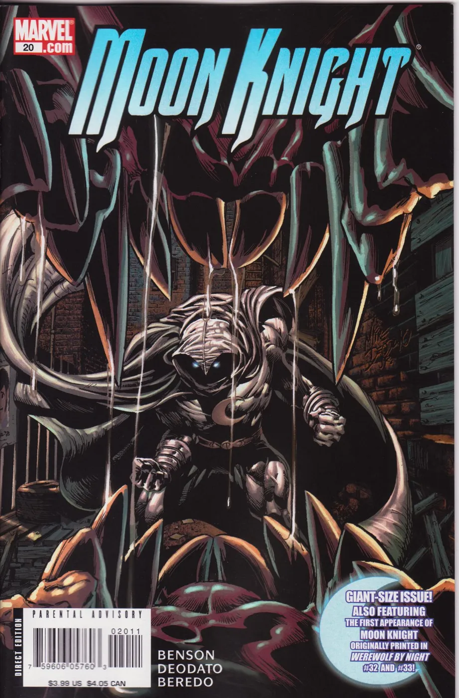 Cover of Moon Knight #20