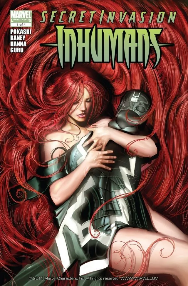 Cover of Secret Invasion: Inhumans #1