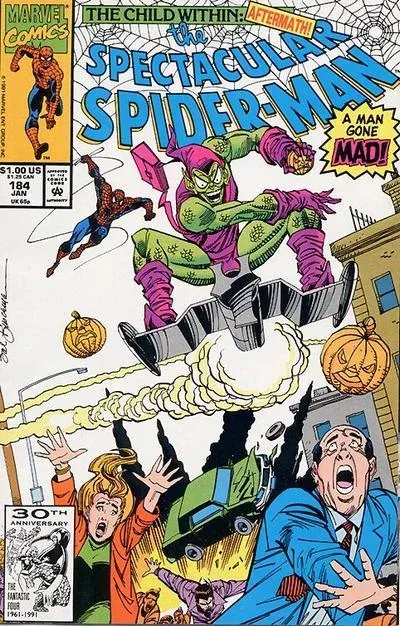 Cover of The Spectacular Spider-Man #184
