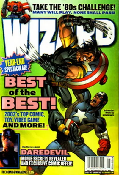 Cover of Wizard: The Comics Magazine #136