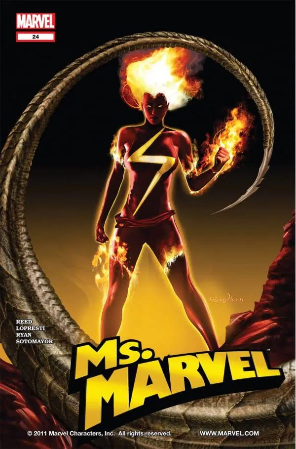 Cover of Ms. Marvel #24