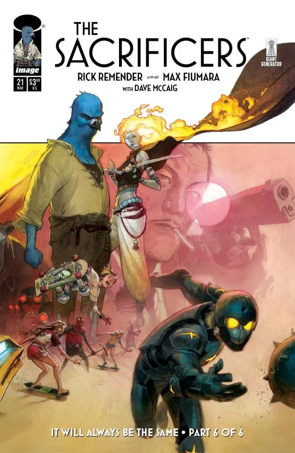 Cover of The Sacrificers #21