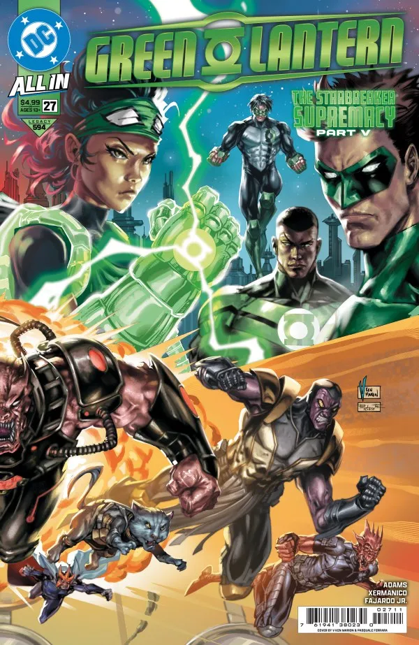 Cover of Green Lantern #27 (594)