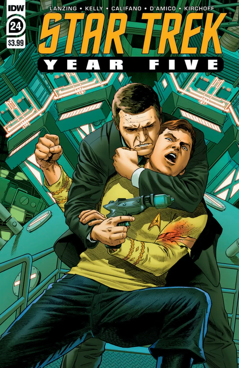 Cover of Star Trek: Year Five #24