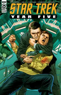 Cover of Star Trek: Year Five #24