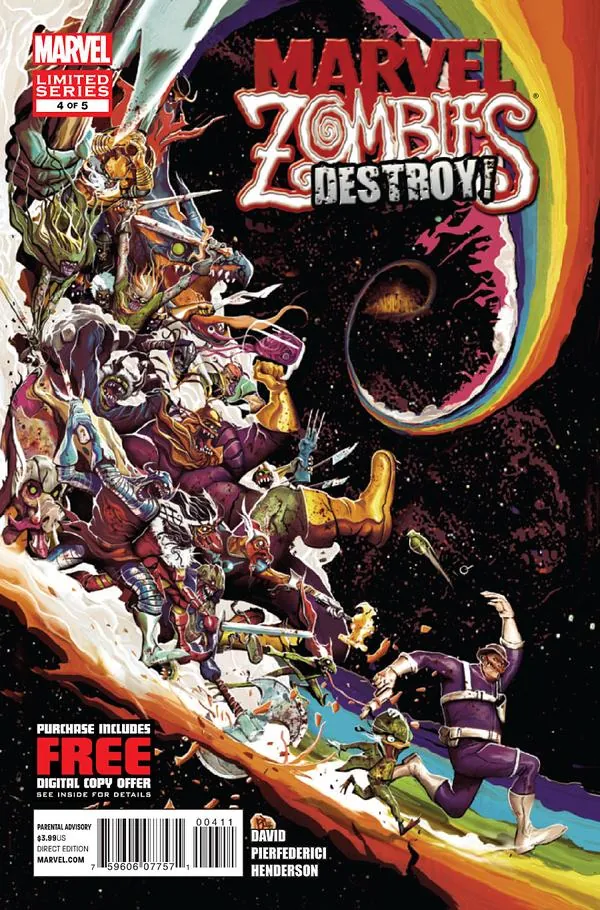 Cover of Marvel Zombies Destroy! #4