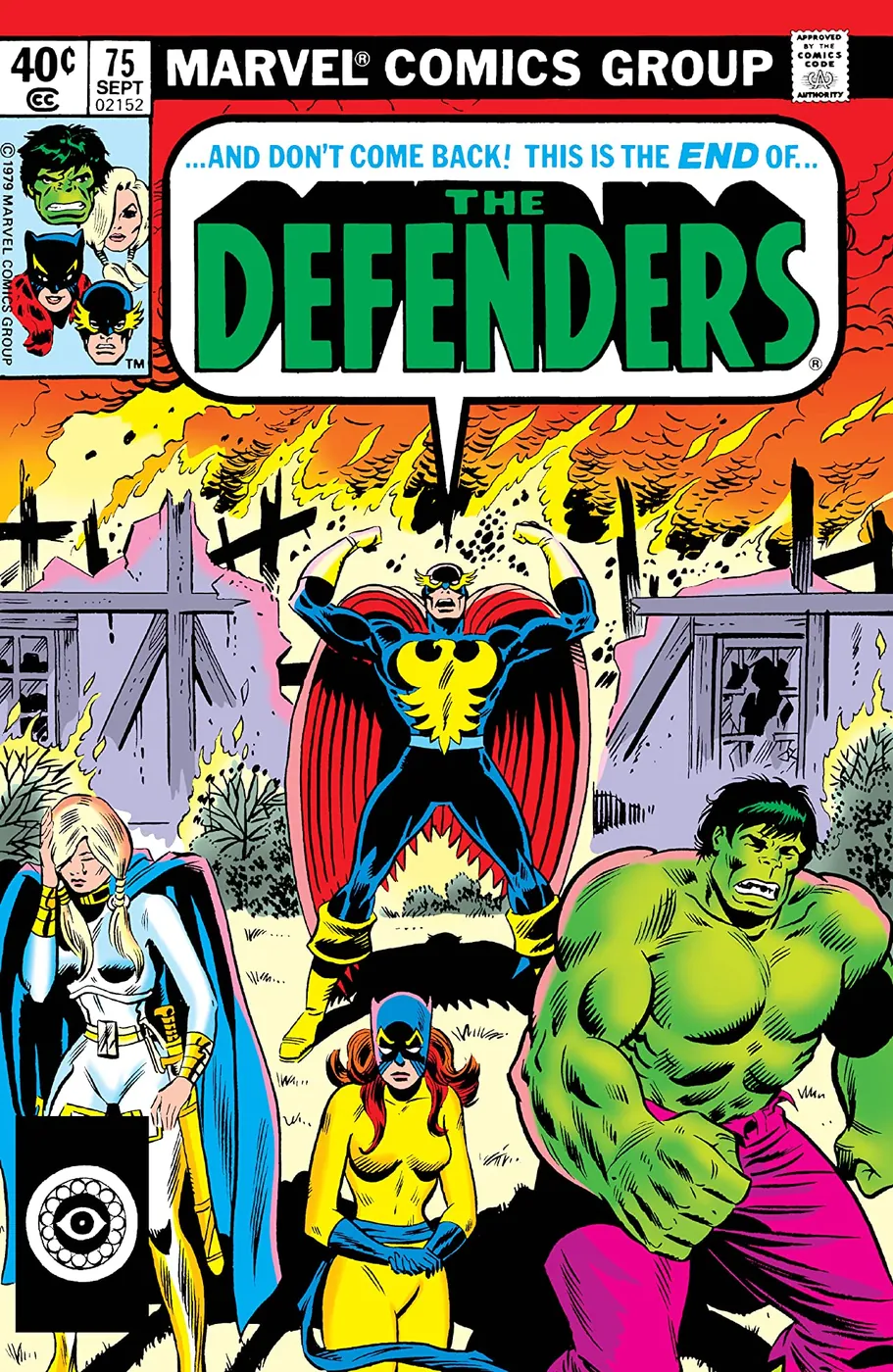 Cover of The Defenders #75