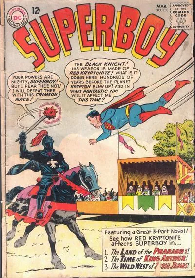 Cover of Superboy #103