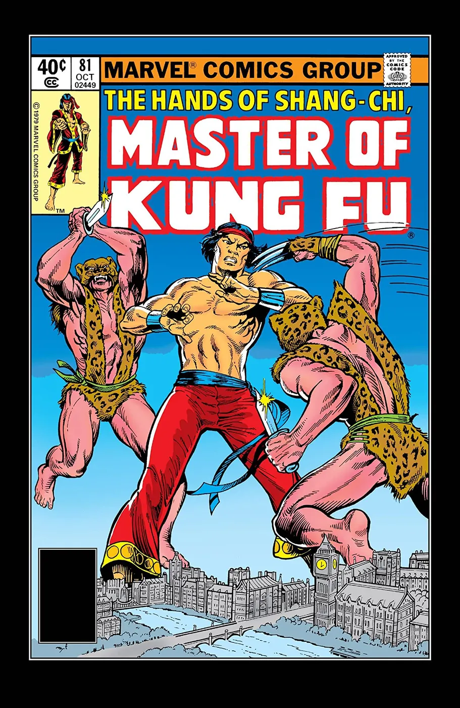 Cover of Master of Kung Fu #81