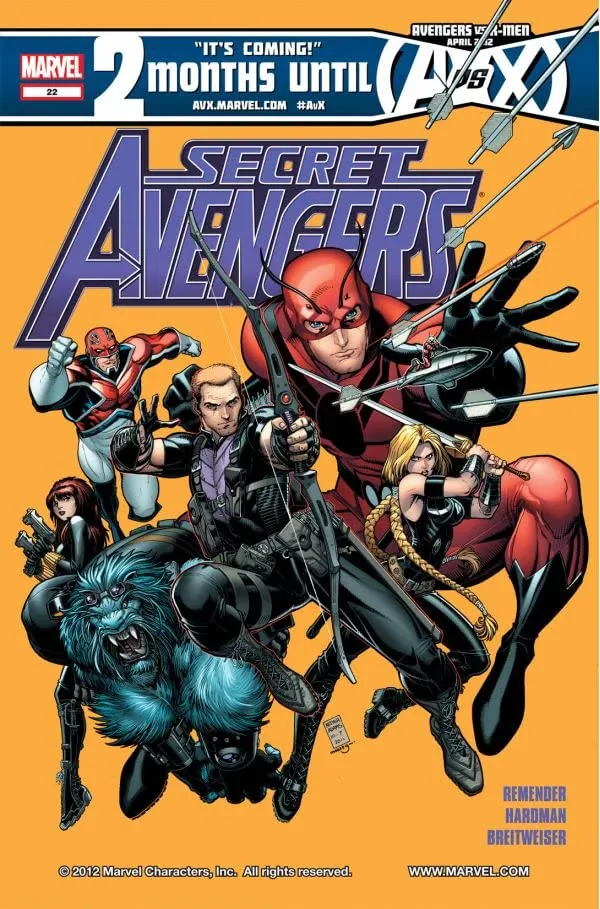 Cover of Secret Avengers #22