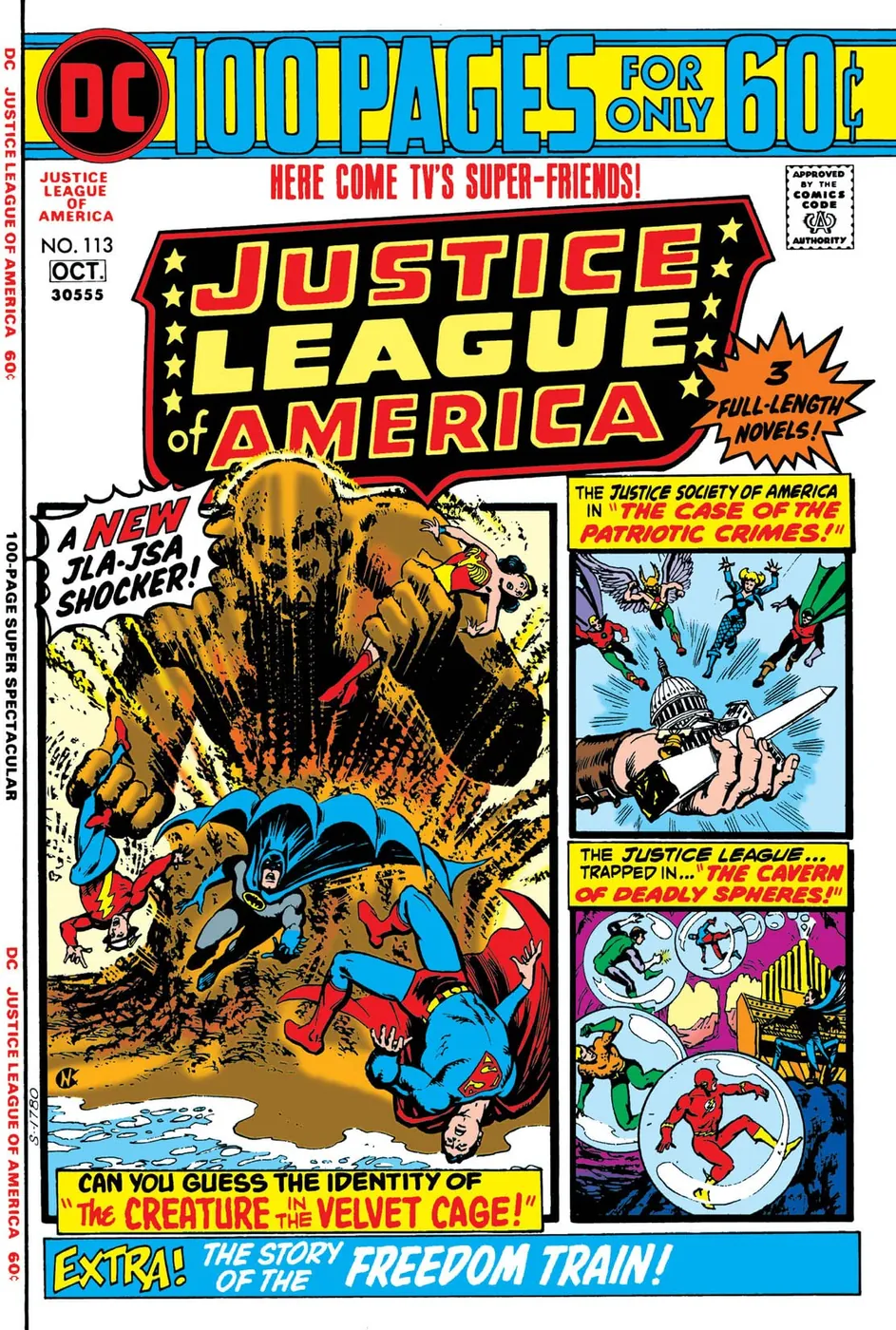 Cover of Justice League of America #113