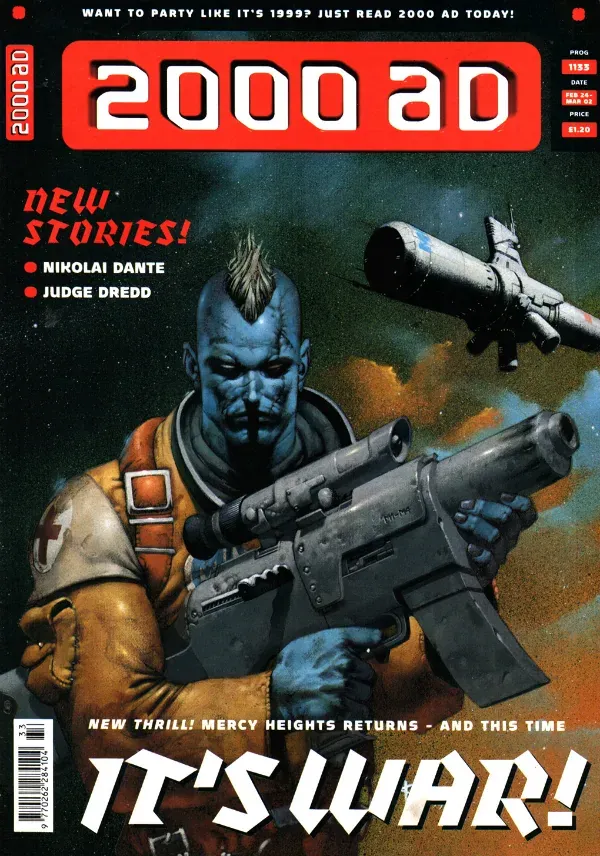 Cover of 2000 AD #1133