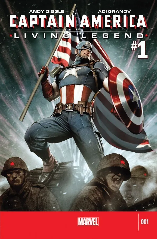 Cover of Captain America: Living Legend #1